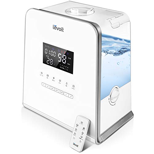 Levoit 加湿器 5.5L大容量 温冷ミスト 超音波式 連続運転50時間